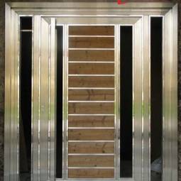 درب استیل لابی مدل s28